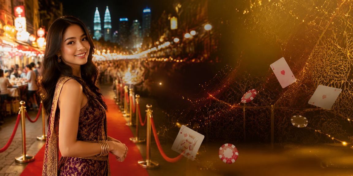 Pengguna bermain poker pada peranti mudah alih di Kuala Lumpur