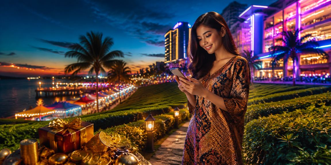 Antaramuka deposit selamat emart24 dengan motif batik Malaysia