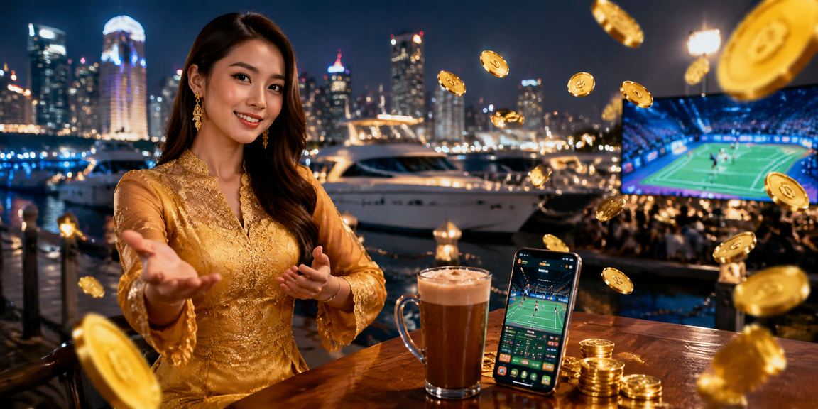 Pengguna Malaysia menggunakan aplikasi kasino mudah alih emart24